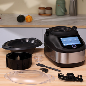 Robot culinaire intelligent tout-en-un Machine à <span class=keywords><strong>soupe</strong></span> 5L robot de cuisson thermomixer Blender Affichage numérique Recettes - Product Image 6