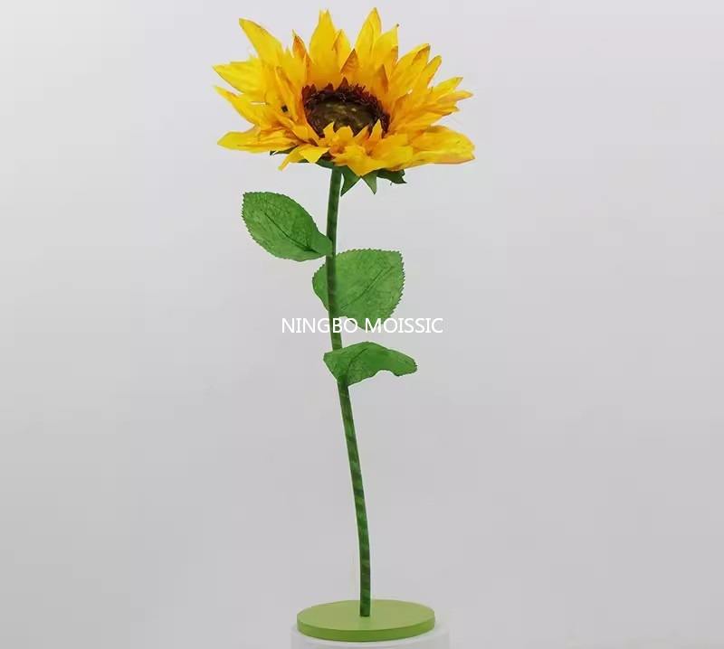 Sunflower with pole base)60cm