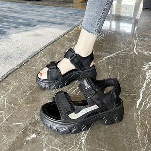 Sandalias Deportivas de Moda para Mujer, Nuevas Sandalias de Verano con Plataforma y Suela Gruesa, Elegantes, Suaves y Casuales para la Playa26 - Product Image 1