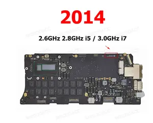 Original A1502 placa base para Macbook Pro Retina 13 "A1502 placa lógica Cpu i5 8GB 16GB 820-3476-A 820-4924-A 2013 de 2014 a 2015