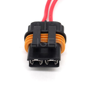 أداة تسخير الأسلاك Metri-Pack 630 Pa66, لون أسود 2 دبوس Metri-Pack 12033769 Pa66 تسخير الأسلاك - Product Image 1