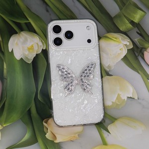 Cover per <span class=keywords><strong>Telefono</strong></span> 3D con Strass <span class=keywords><strong>a</strong></span> Forma di Farfalla, Custodia Protettiva Olografica per iPhone 11 fino <span class=keywords><strong>a</strong></span> 18, Samsung, Redmi, <span class=keywords><strong>Huawei</strong></span>, <span class=keywords><strong>OPPO</strong></span>, VIVO - Product Image 4