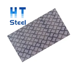 중국 다이아몬드 알루미늄 체크 무늬 플레이트 1050 1100 5052 1.5mm 0.6mm 양각 알루미늄 시트