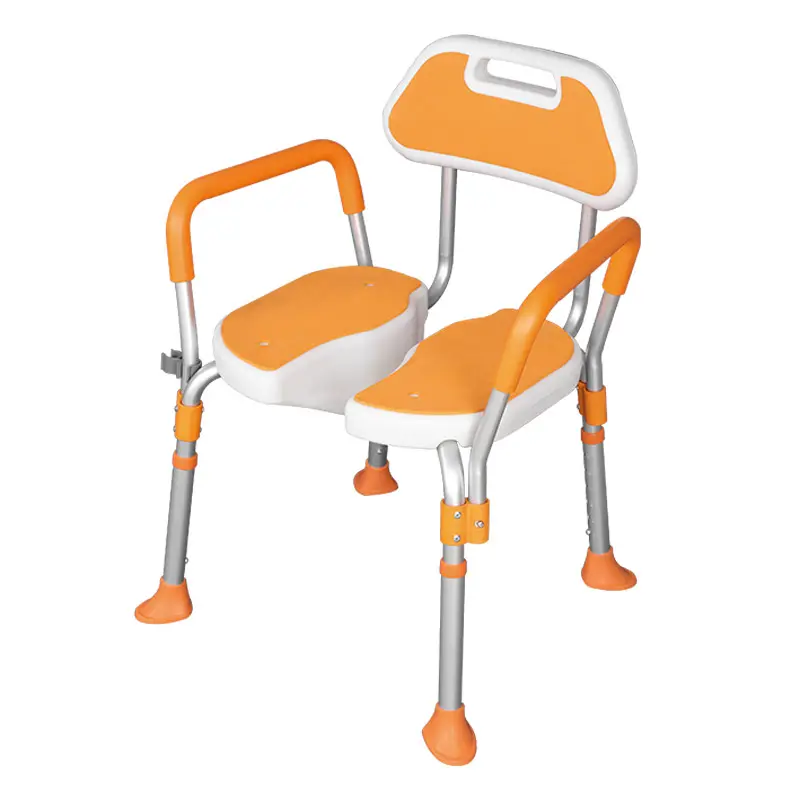 Vente en gros de chaise de douche chaise de bain en aluminium pour le désactiver chaise de siège de salle de bain pour douche tabouret de salle de bain