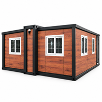Maison conteneur robuste, bâtiment modulaire préfabriqué pour climat froid, camp de travailleurs, dortoir, bureau de chantier