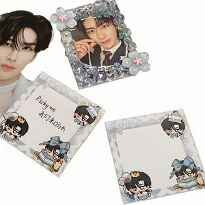 CC0518 su misura Kpop di 50 pagine grazioso pastello estetiche con Note magnetiche personalizzate in carta pastello per regali e promozioni - Product Image 1