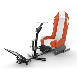 เก้าอี้เล่นเกมคอมพิวเตอร์ GY029ที่นั่งจำลองเกมขับรถสำหรับ <span class=keywords><strong>Logitech</strong></span> G25 <span class=keywords><strong>G27</strong></span> <span class=keywords><strong>G29</strong></span> - Product Image 6