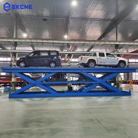 Plateforme élévatrice à ciseaux mobile de qualité supérieure 10 tonnes pour garage domestique, structure en acier Q235, fonctionnement fluide