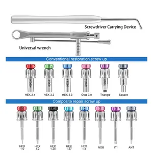 Strumento per impianto dentale universale torsione avvitatori chiave Kit di restauro