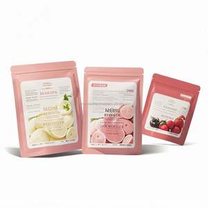 Sachets Doypack couleur mate imprimés en héliogravure 1g 3.5g pour emballage de cils, maquillage des yeux, thé parfumé, bonbons - Product Image 1