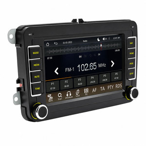 Autoradio <span class=keywords><strong>double</strong></span> <span class=keywords><strong>DIN</strong></span> 7 pouces pour VW avec CarPlay sans fil et Android Auto pour <span class=keywords><strong>Golf</strong></span> <span class=keywords><strong>5</strong></span>/6 Passat CC Jetta B6 B7 Lecteur radio Android pour voiture - Product Image 1