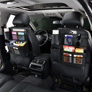 Organizer da Auto Stile Business, Borsa Appendibile per Sedile Posteriore, Portaoggetti in Tessuto Oxford per Auto - Product Image 1
