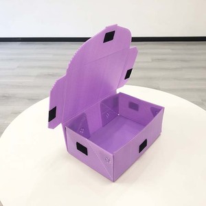 Caja de Almacenamiento de Cartón Corrugado de Polipropileno Acanalado de Buena Calidad Personalizada al por Mayor para Ropa y Zapatos - Product Image 4