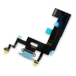 Conector de carga Lightning y cable flexible para micrófono para iPhone Xr Azul - Product Image 1