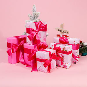 Papel de Regalo de Color Virgen Recubierto de Alta Calidad, 80g, 43*300 cm, para Envolver Regalos de Navidad - Product Image 3