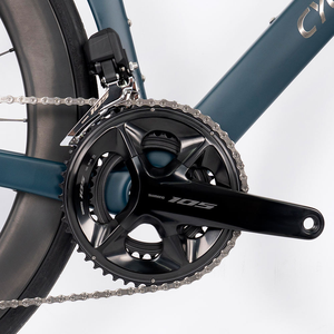จักรยานเสือหมอบคาร์บอนไฟเบอร์ CYCTRAC รุ่น R18 R7170-24 พร้อมชุดเกียร์ 24 สปีด ล้อ 29 นิ้ว เบรคดิสก์ไฮดรอลิก Di2 24 สปีด รับประกัน 24 เดือน พร้อมโช้คหน้า - Product Image 4