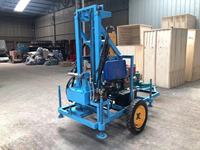 Foreuse portable pour puits d'eau, machine de forage de 200 m, 140-305 mm, diesel 22 CV pour ferme, village, roche et sol