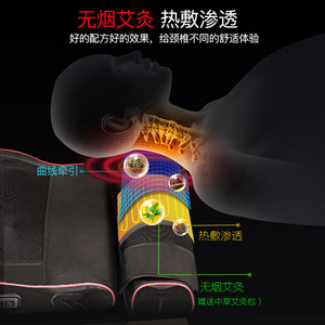 Massage Pillow Electric Heating Massage Neck Shoulder Waist Leg Full Body <b>Usb</b> Powered Home Use - Product Image 3