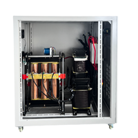 Stabilisateur de tension automatique triphasé en cuivre de 80 kVA pour alimentation électrique industrielle