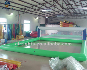 Terrain <span class=keywords><strong>de</strong></span> jeux <span class=keywords><strong>de</strong></span> sports flottants en PVC, cour <span class=keywords><strong>de</strong></span> volley-ball, gonflable, <span class=keywords><strong>de</strong></span> bonne qualité, 0.9mm, 2 pièces - Product Image 4