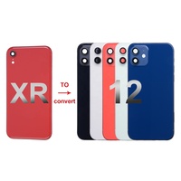 Boîtier arrière DIY Elekworld pour iPhone X XR 11 XS Max, convertible en 12 13 14 Pro Max