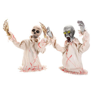 Jouet fantôme demi-bête réaliste en plastique à piles pour scène <span class=keywords><strong>de</strong></span> maison hantée, avec effets sonores amusants et rugissants, idéal pour Halloween - Product Image 3