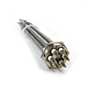 Riscaldatore a Immersione Elettrico Industriale XIAOSHU Classe A in Acciaio Inox 304, 400V 12kW, Flangia Rotonda BSP per Serbatoi Acqua/Olio - Product Image 5