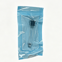 ZHILAN - Cartucho de Vidrio Ámbar de 3 ml con Protección Contra la Luz para Vitaminas Líquidas, Control de Peso, Cuidado de la Piel, Suero de Belleza