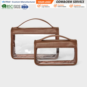Trousse de <span class=keywords><strong>Maquillage</strong></span> Transparente Personnalisable, Sac de Voyage <span class=keywords><strong>pour</strong></span> Articles de Toilette, Étui Cosmétique <span class=keywords><strong>pour</strong></span> Femmes, Pochette de Soins de la Peau avec Fermetures Éclair <span class=keywords><strong>pour</strong></span> Essentiels - Product Image 1