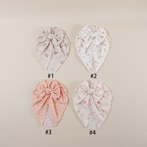 Chapeau et turban en coton d'hiver <span class=keywords><strong>pour</strong></span> bébé, 4 couleurs, <span class=keywords><strong>pour</strong></span> nouveau-né garçon et fille, style doux, accessoires <span class=keywords><strong>pour</strong></span> <span class=keywords><strong>cheveux</strong></span> <span class=keywords><strong>pour</strong></span> enfants - Product Image 2