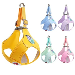 Correa de tracción para perros, chaleco con correa para el pecho, antideslizante, para perros pequeños, Teddy, Bobbi Bear, correa de tracción reflectante para pasear perros - Product Image 2