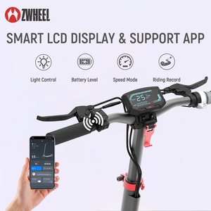 Trottinette électrique D3 : régulateur de vitesse à un bouton, longues balades sans tenir la poignée, une pause complète pour vos poignets. - Product Image 4