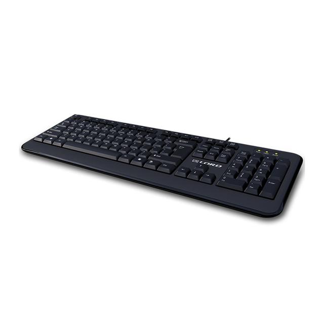 Classic Usb  Keyboard 104 Keys Wired Keyboard  for Computer Cases