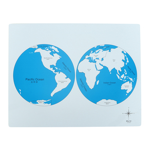 GE031 Montessori Kids giocattolo educativo per bambini <span class=keywords><strong>in</strong></span> <span class=keywords><strong>legno</strong></span> etichettato <span class=keywords><strong>mappa</strong></span> di controllo delle parti <span class=keywords><strong>del</strong></span> <span class=keywords><strong>mondo</strong></span> - Product Image 4