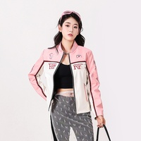 Vêtements de sport pour moto en cuir PU de haute qualité pour femme, coupe-vent et respirant, taille XL, fonctionnalités pratiques et élégant