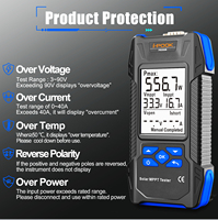 Testeur solaire MPPT portable I-POOK PK59R, suivi du point de puissance maximale 0-90V 0-2000W IP65, test électrique