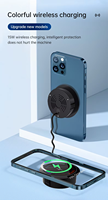 Cargador Inalámbrico YIXIN Invisible de 15W/25W para Muebles, Compatible con Orificios de Cable de 60mm, Admite Fundas para Teléfonos, Protección Inteligente con LOGO