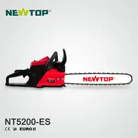 Мощная бензопила Newtop 5200 с двигателем 2-такт с легким запуском