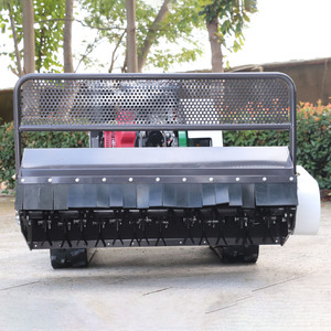 Cortadora de Césped Industrial a Gasolina con Control Remoto y Orugas de 1000 mm, Autopropulsada, Todoterreno, 173 cc, 2000 W, 4 Tiempos, Directo de Fábrica - Product Image 5