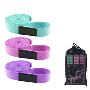 Bandes de résistance Easyfit Yoga, 2M, en polyester et coton, sangles élastiques pour fitness, mise en forme du corps, danse, exercices d'étirement et d'entraînement - Product Image 1