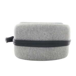 Sac de rangement portable étanche et antichoc en EVA pour casque et manettes Quest 2/3/3S (25x12x12cm) Noir Gris - Product Image 3