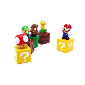 Nueva llegada Mini Super Marios <span class=keywords><strong>Bros</strong></span> <span class=keywords><strong>Yoshi</strong></span> dinosaurio hongo figura juguete PVC figuras de acción juguete - Product Image 4