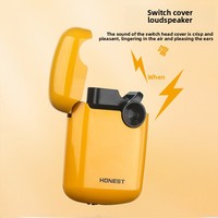Briquet Métallique Gonflable Coupe-Vent Baicheng, Durable et Portable, pour Cigares et Cigarettes, Idéal pour Mariages, à Gaz Butane, Vente en Gros