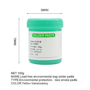 Hongsheng כסף גס משחה <span class=keywords><strong>sn</strong></span>/cu/ag/pb/ni חומר עבור pcb אלקטרוניקה מכונאי v559 ג 'יגה - Product Image 4