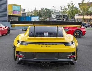 Para Porsche 911 992 GT3RS, Mejora de Estilo OEM, Labio de Parachoques Delantero de Fibra de Carbono Seca, Capó, Ventilación Lateral, Difusor - Product Image 6