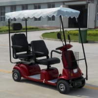 Scooter de transport électrique personnel de haute qualité véhicules de mobilité à 4 roues avec CE