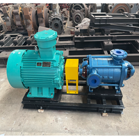 177HP 1 pompe d'assèchement robuste à haut débit pompe de surpression liquide anti-corrosive centrifuge à plusieurs étages en acier inoxydable