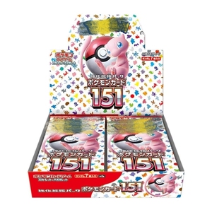 Boîte de boosters Pokémon SV2A, 30 paquets de cartes TCG, version <span class=keywords><strong>japonaise</strong></span>, haute rareté, cartes de jeu d'intérieur amusantes, cartes de jeu à collectionner pour adultes - Product Image 1