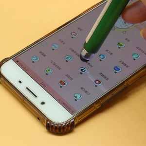 Personalizzato stella pubblicità Banner di carta penne in metallo plastica retrattile Click Aid barare 2 in 1 penna regalo - Product Image 2