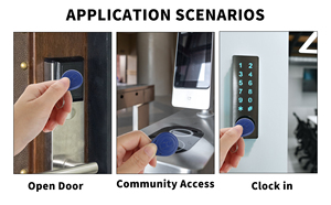 125Khz RFID Key Fob không tiếp xúc keyfob Proximity ID thẻ Token tag bàn phím thẻ khóa cửa nhập hệ thống kiểm soát truy cập - Product Image 6